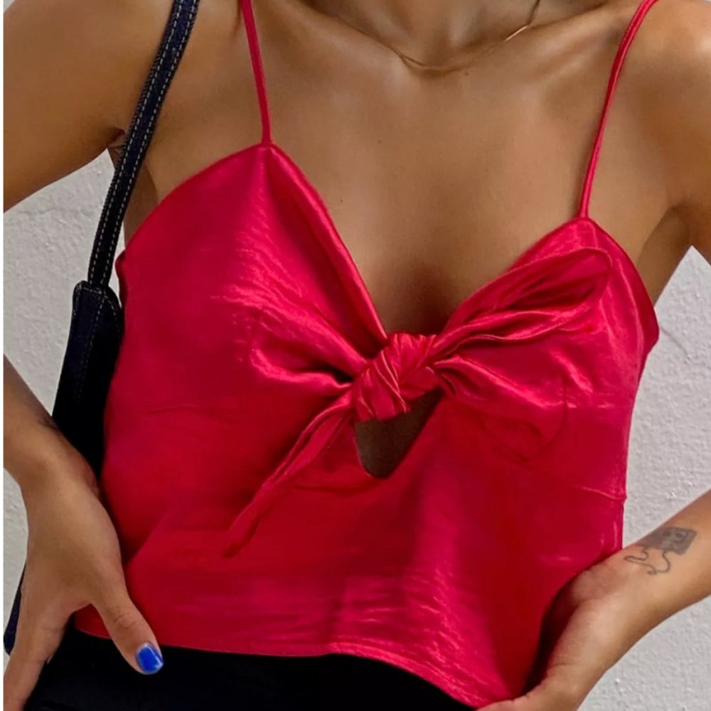 Motel Roce Tie-Front Cami